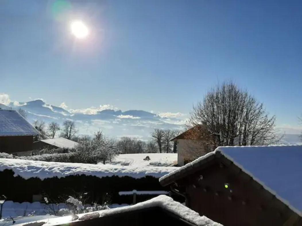 5 Min Des Pistes De Ski Grand Studio Mezzanine Viuz-en-Sallaz Buitenkant foto